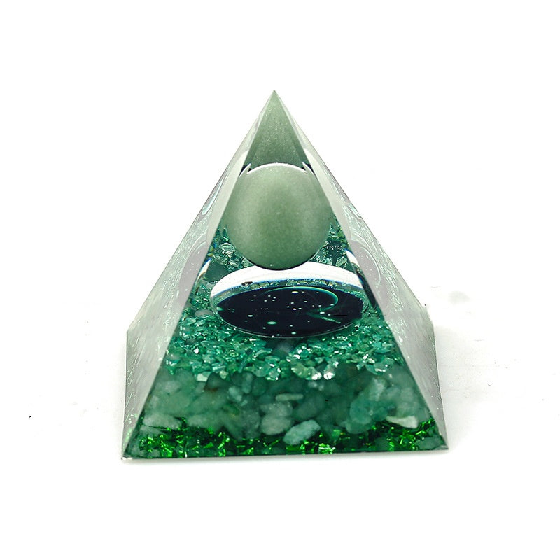 Crystal zodiac pyramid-1.4(Pick on live)