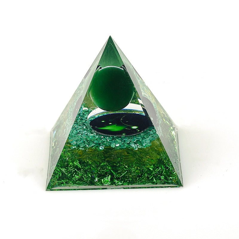 Crystal zodiac pyramid-1.4(Pick on live)