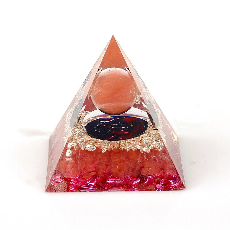 Crystal zodiac pyramid-1.4(Pick on live)